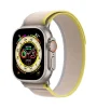 Apple Watch Ultra Titanium Case with yellow Alpine Loop copy
