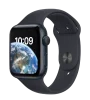 שעון חכם אפל ווטש SE 44mm GPS שחור copy
